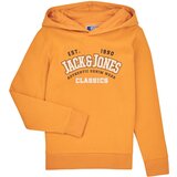 Jack & Jones Puloverji JJELOGO SWEAT HOOD 2 COL 23/24 JNR Rumena | Shoptok.si