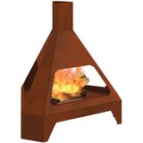  Kamin Smeđa 50 x 43 x 52 cm Čelik otporan na vremenske uvjete | Eponuda.com