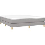 box spring s madracem svjetlosiva 160x200 cm tkanina | shoptok.hr