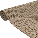  Tepih-staza s izgledom sisala boja pijeska 80x150 cm | shoptok.hr