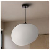 Brilagi Luster na sajli PEBBLES 1xE27/40W/230V prečnik 40 cm crna | Eponuda.com