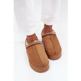 Boto Low Women's Snow Boots with Embroidery on Platform Camel Taliah | shoptok.hr
