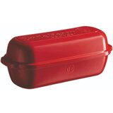 Emile henry Pekač za kruh s pokrovom 39,5x16x15cm, 4,5l, keramika, rdeč Cene