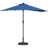  Vrtni suncobran Azurnoplava 294 x 150 x 223 cm | shoptok.hr
