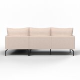Bessagi Home Sedežna Garnitura Rosa, Nežno Roza/bež | Shoptok.si