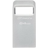 Kingston 64GB usb flash drive, usb 3.2 Gen.1, datatraveler micro, read up to 200MB/s cene