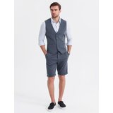 Ombre Men's elegant set suit vest + shorts | shoptok.hr