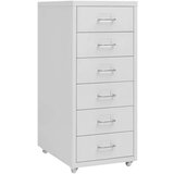 vidaXL mobilni ormarić za spise sivi 28 x 41 x 69 cm metalni Cijene