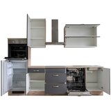Flex-Well Kuhinjski Blok Z Aparati Shadow, Siva, Barva Hrasta | Shoptok.si