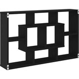  Zidna polica - Crni hrast 85 x 16 x 52.5 cm Izrađena od konstruiranog drva | shoptok.hr