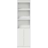  Visoka komoda bijela 50x35x180 cm od konstruiranog drva | Eponuda.com