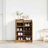 Ormarić za cipele boja staro drvo 57x34x76 cm konstruirano drvo | shoptok.hr