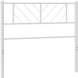  Metalno uzglavlje bijelo 100 cm | shoptok.hr