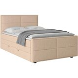 MID.YOU POSTELJA BOXSPRING 140 cm x 200 cm , les, kovina, umetna masa, tekstil naravne barve | Shoptok.si