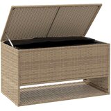  Vanjska kutija za jastuke bež 100x55x55,5 cm poli ratan | shoptok.hr