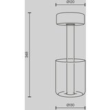 MAYTONI NAMIZNA SVETILKA ZA POLNJENJE AI Collaboration 12/34,8 cm | Shoptok.si