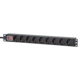 Intellinet 715133 19"/1U sa 9 utilnica/prekidač/2m PDU kabl | ePonuda.com