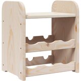  Stalak za vino s gornjom pločom 33x25x37 cm od masivne borovine | Eponuda.com