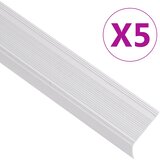  Rubnjaci za stepenice L-oblika 5 kom aluminijski 100 cm srebrni Cijene