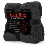  Topla odeja Snug-Rug Sherpa - temno siva | Shoptok.si