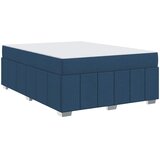  Krevetna konstrukcija s madracem Plava 160 x 200 cm tkanina | Eponuda.com