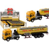  Cisterna za gorivo za igru TIR 1:24 sa zvukovima - žuta | shoptok.hr