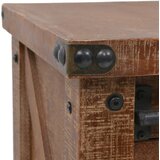  Konzolni stol od masivne jelovine 131 x 35,5 x 75 cm smeđi | Eponuda.ba