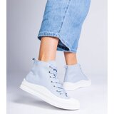 Gemre Blue platform sneakers Guerrino | Shoptok.si