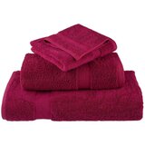 vidaXL Premium brisače 4 kosi bordo 100x200 cm 600 gsm 100 % bombaž | Shoptok.si