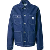 Carhartt WIP Prijelazna jakna 'Michigan' plavi traper / prljavo bijela