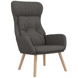  Stolica za opuštanje od tkanine tamnosiva | shoptok.hr