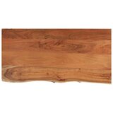 Stolna ploča 80x40x3,8 cm pravokutna bagremovo drvo živi rub | Eponuda.ba