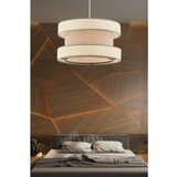 Opviq halo - white, beige whitebeige chandelier | ePonuda.com