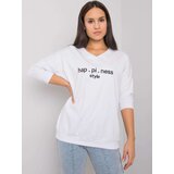 RUE PARIS Sweatshirt-RV-BL-7328.19-white | Shoptok.si