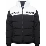 Karl Kani Zimska jakna crna / bijela