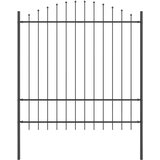  Vrtna Ograda Woerden Siva 170 x 215 cm Čelik s prahom premazan | shoptok.hr