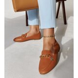 Gemre Scaletta chain loafers warm brown | shoptok.hr