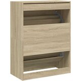 vidaXL Ormarić za cipele s 2 ladice boja hrasta 80x42x108 cm | shoptok.hr