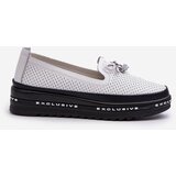 S. BARSKI Women's Leather Platform Loafers by S.Barski | Shoptok.si
