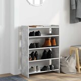  Stalak za cipele boja betona 60x25x81 cm konstruirano drvo | shoptok.hr