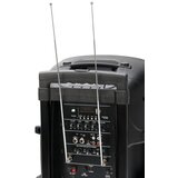 AUDIO KONDRIC Prenosni akumulatorski zvočnik PH12AW 12" 80/160W, ročni daljinski in naglavni mikrofon - - Audio-Kondric | Shoptok.si