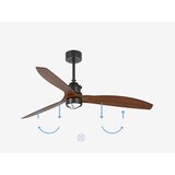 Faro 33395-10 - LED plafonski ventilator JUST FAN LED/16W/230V Ø 128 cm + daljinski upravljač | Eponuda.com