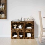  Kreveta Dimljeni hrast 80.5 x 35 x 59 cm Konstruirano drvo | shoptok.hr