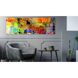  Slika - Colourful Abstraction (1 Part) Narrow 150x50 | shoptok.hr
