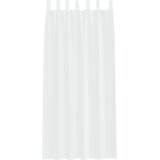vidaXL Zavjese sa zavjesama 2 pcs Bijela 140 x 225 cm Poliester | shoptok.hr