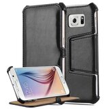 Cadorabo Ohišje, združljivo z Samsung Galaxy S6 v klavirsko črna - Zaščitni ovitek BREZ magnetnega zapiranja s funkcijo stojala in vogalnim držalom, (20560645) | Shoptok.si