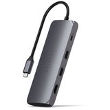Satechi Aluminium USB-C Hybrid Multiport adapter, vesoljsko siv Cene
