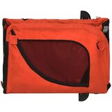  Kolesarska prikolica za hišne ljubljenčke oranžna in črna, (20812688) | Shoptok.si