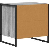  Noćni ormarić s ladicama 2 pcs Siva Sonoma 50 x 39.5 x 50 cm | shoptok.hr