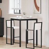  Stol za bar Bijelo 80 x 80 x 105 cm Čvrsto borovo drvo Cene